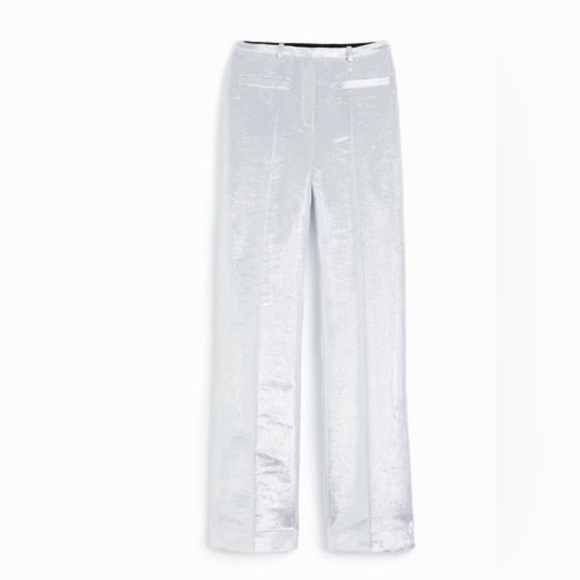 Shimmery Metallic Dress Pants Paco Rabanne for H&M - Picture 6 of 6